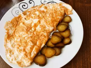 Omlet sa sirom i kačkavaljem