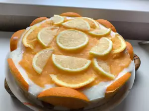 Sveža torta od citrusa bez pečenja