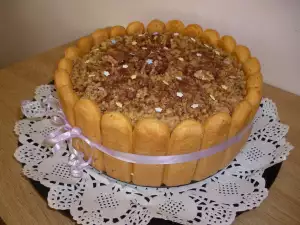 Domaća torta od oraha sa piškotama