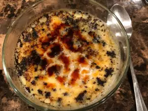 Oreo creme brulee