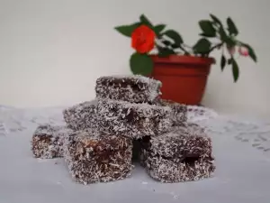 Kolačići od kokosa Lamington