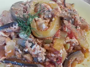Miš maš sa patlidžanom i belancima