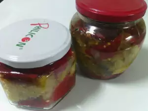 Pečeni patlidžan i paprika za zimu