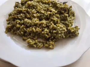 Pesto rižoto