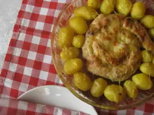 Veliki pileći rolat sa nadevom