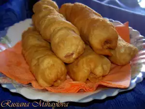 Piroške sa šunkom i kačkavaljem