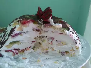 Voćna torta u posudi