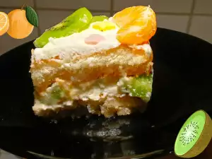 Sveža voćna torta