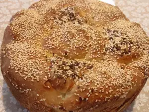 Pogača cvet sa susamom