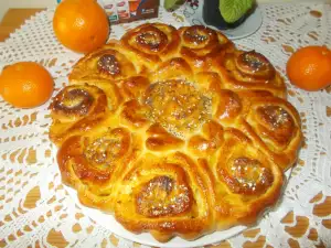 Osmomartovska pogača od pomorandže