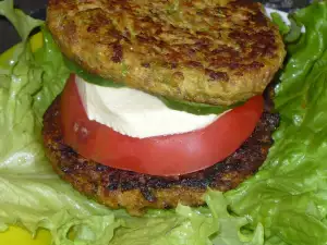 Zdrav prolećni burger