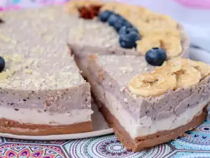 Proteinska trobojna torta