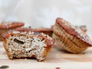 Slani mafini sa visokim sadržajem proteina i niskim sadržajem ugljenih hidrata