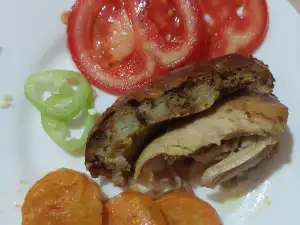 Punjeni pileći bataci