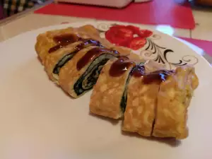 Japanski omlet sa kačkavaljem - Tamagojaki