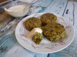 Falafeli od spanaća sa Tahini sosom