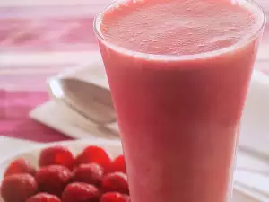 Vegan šejk od maline