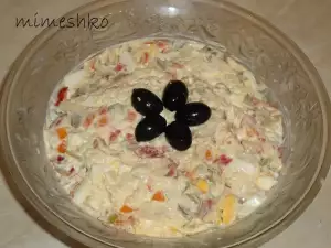 Ruska salata sa karfiolom