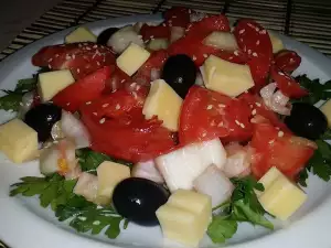 Salata paradajz sa gaudom