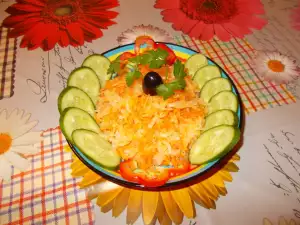 Vitaminska salata od čičoke sa šargarepom