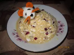 Salata sa rotkvom i jajima