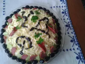 Slana rođendanska torta