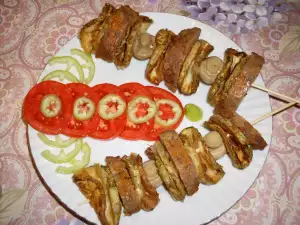 Ukusne mačevi od tikvica, ćufti i pečuraka