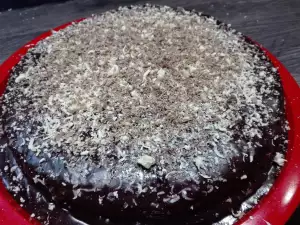 Domaća torta sa čokoladnim ganašem