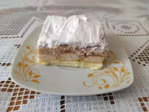 Kremaste kocke sa orasima i krem bananicama