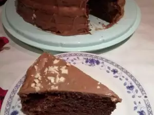 Sočan čokoladni kolač kao torta