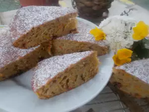 Kolač sa bundevom, šargarepom i čokoladom