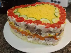 Slana torta - salata