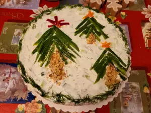 Praznična slana torta