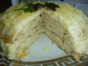 Vegetarijanska slana torta