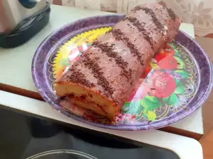 Desertni rolat od jagode