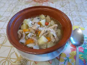 Čorba sa domaćim piletom i pirinčem