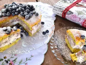 Sjajna torta od borovnica