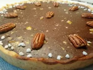 Tart sa čokoladom i malinama