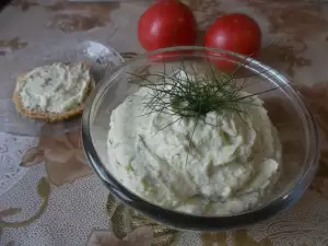 Mlečni namaz sa tikvicama i krompirom