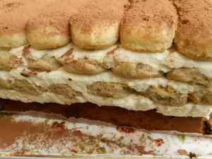 Tiramisu sa pečenom čokoladnom korom