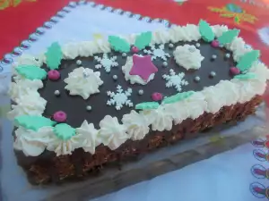 Božićna torta sa čokoladom