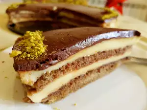 Torta sa kremom od vanile i čokoladom