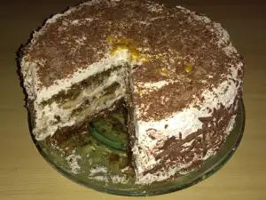 Torta sa orasima, čiom i lanenim semenom