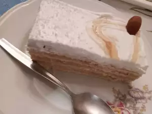 Medena torta sa plazmom i pudingom