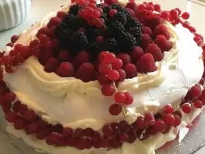 Dupla torta Pavlova