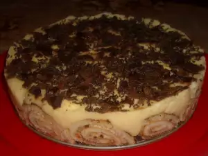 Domaća torta sa gotovim rolatom