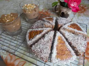 Domaća torta sa čokoladnim kremom i kokosom