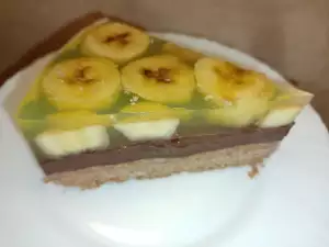 Torta sa čokoladnom kremom i bananama