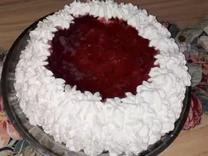 Patišpanj torta sa maskarpone sirom i borovnicama