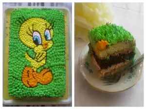 Voćna torta sa vanilom Tweety